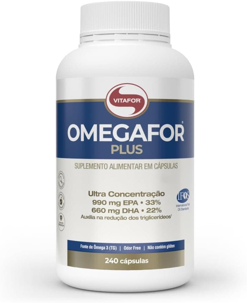Vitafor - Omegafor Plus - 240 Cápsulas