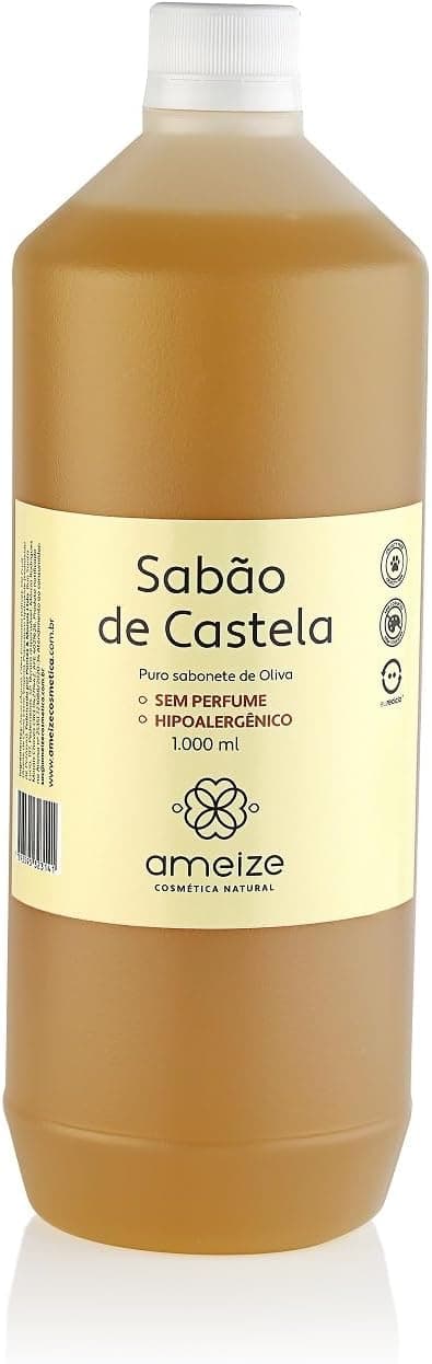 Sabonete de Castela 100% Oliva Sem Perfume 1 litro