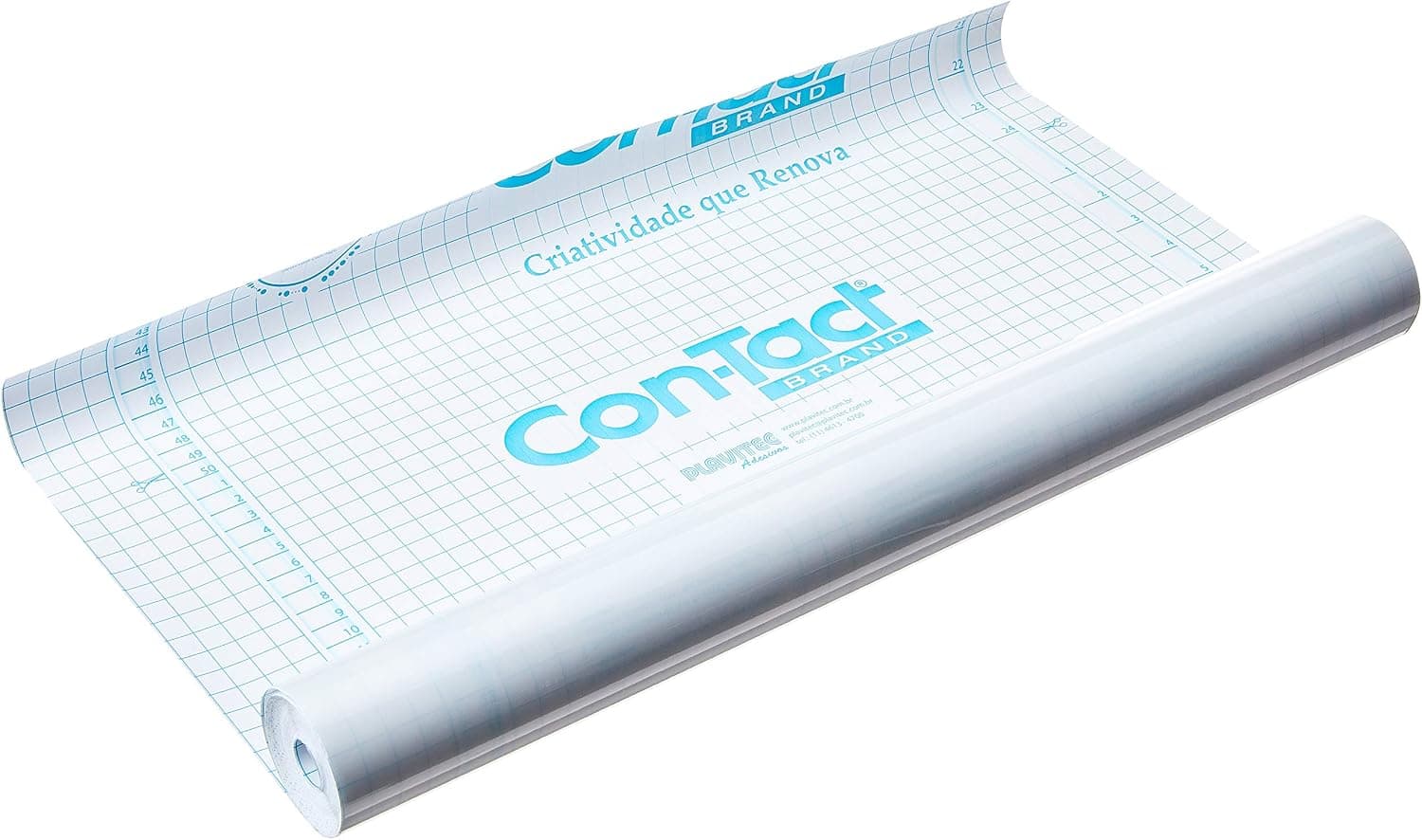 Contact Transparente 45cmx10m Cristal 0, 80 - Rolo, Plastcover, C185, Incolor